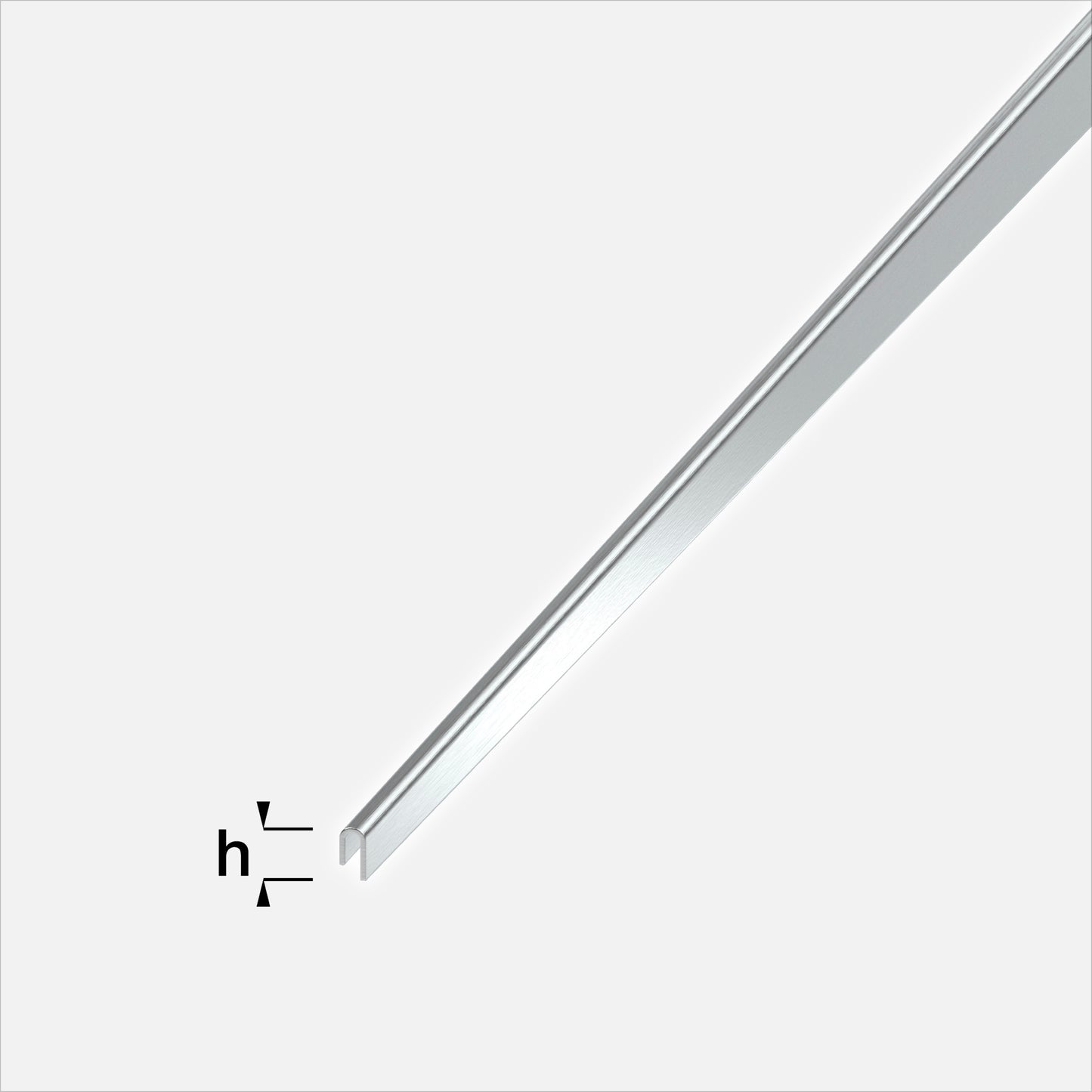 Alferpro Alferline Gefällekeil-Blende Edelstahl V2A