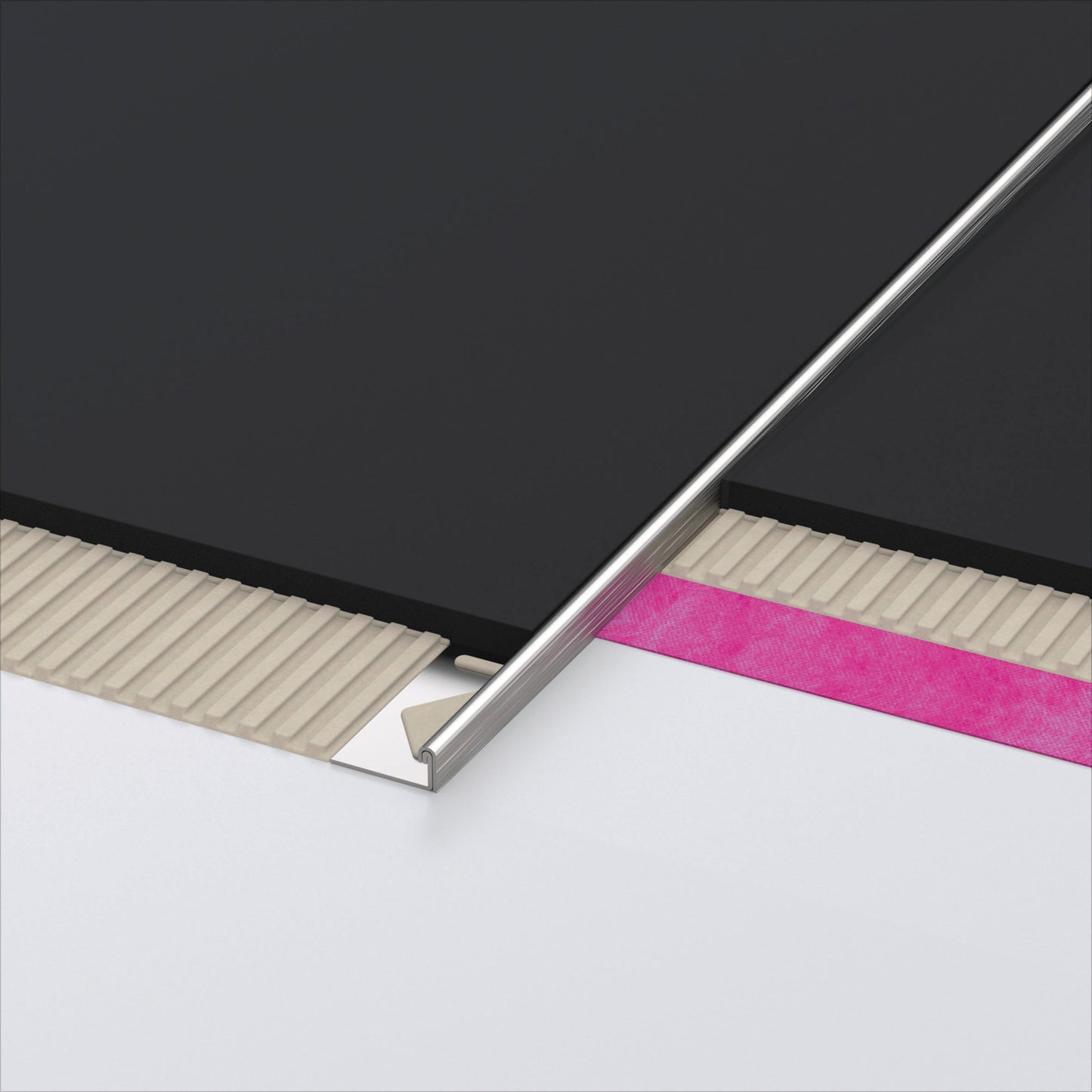 Alferpro Alferline Gefällekeil-Blende Edelstahl V2A