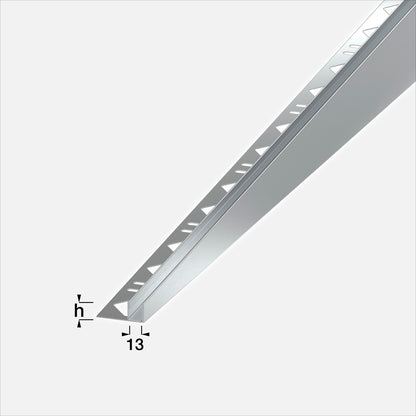 Alferpro Alferline Glasgefällekeil Links Edelstahl V2A