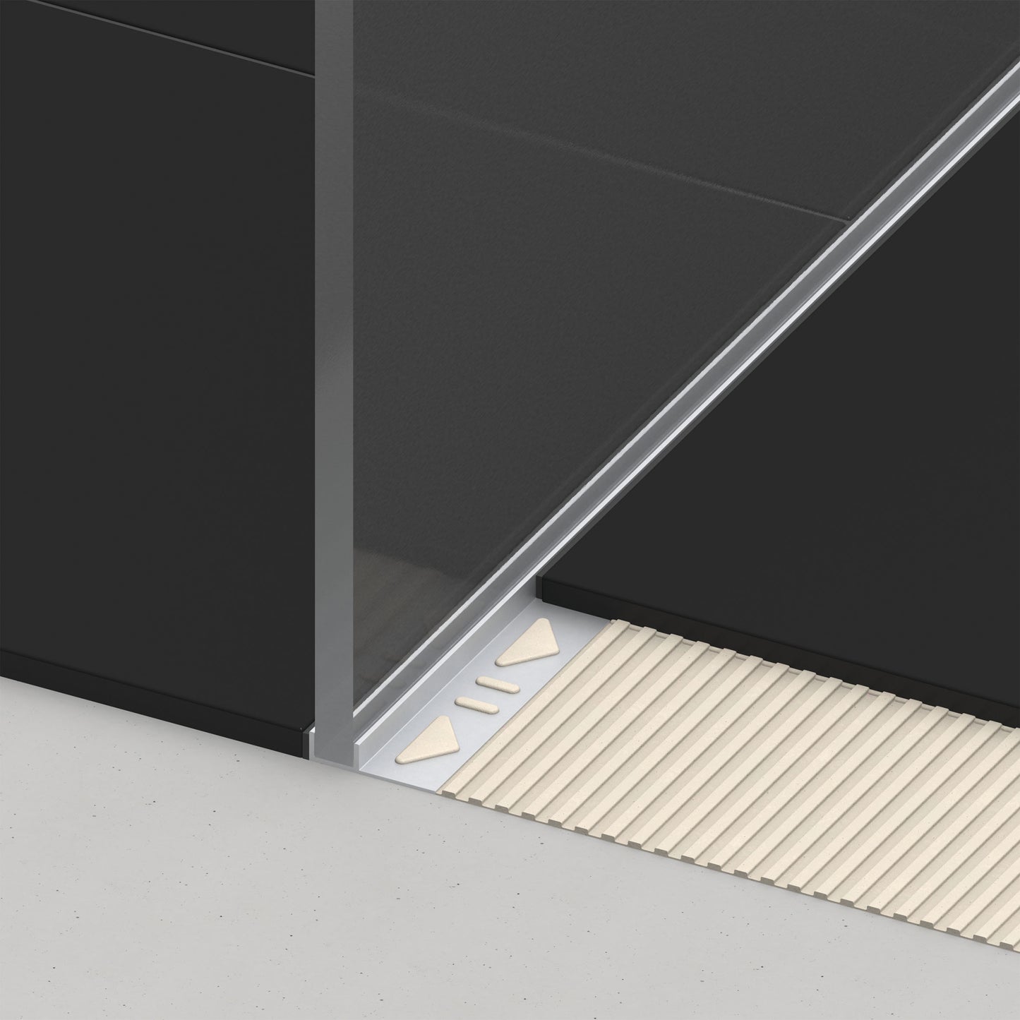 Alferpro Alferline Glas-Profil Aluminium